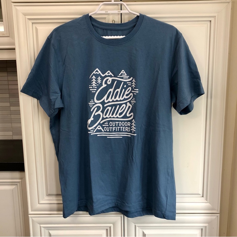 NWOT Eddie Bauer men’s graphic logo t-shirt